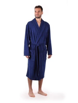 Bari pánský župan nadměrný tmavě modrá Bari pánský župan nadměrný tmavě modrá