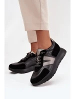 Dámské tenisky na platformě Vinceza 58561 Černé