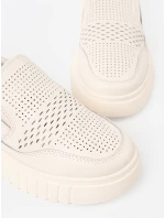 Exkluzívní polobotky hnědé dámské platforma Exkluzívní polobotky hnědé dámské platforma