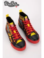 Tenisky Pol'and'Rock Festival X Big Star SS174501 Černo-Červené