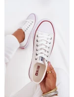 Dámské Nízké Tenisky Big Star DD274A232 Bílé Dámské Nízké Tenisky Big Star DD274A232 Bílé