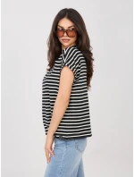 Tričko D12127M02858A černé Tričko D12127M02858A černé