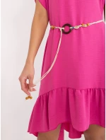 DHJ SK 8921 šaty.21 tmavě růžová DHJ SK 8921 šaty.21 tmavě růžová