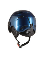 Lyžařská helma se štítem AP ZEWEDE vallarta blue