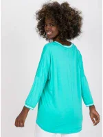 Halenka RV BZ 7805.66P tyrkysová Halenka RV BZ 7805.66P tyrkysová