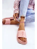 Dámské pantofle Big Star - světle růžové