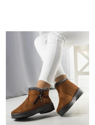 Dámské sněhule E3120 Hnědá - SPORT