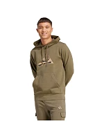 Pánská adidas Camo olive mikina JM6379 pánské