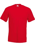 Fruit of the Loom Super Premium T Tričko 16.1044 red