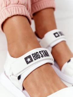 Dámské Sportovní Sandály Big Star HH274A026 Bílé