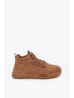 Pánské tenisky Big Star HI-POLY SYSTEM – světle hnědé