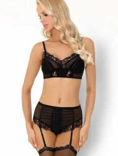 Elegantní set Almudena black - LivCo Corsetti