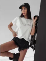 Dámské tričko 277075 ecru - Ola Voga Dámské tričko 277075 ecru - Ola Voga