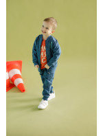 Pinokio Orange Flipová bunda námořnická modrá