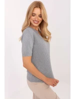 Svetr s krátkým rukávem  model 216767 Factory Price