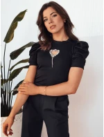 Dámská halenka LERRIS černá FashionStreet RY2519