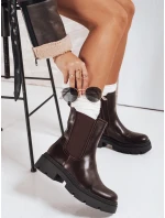 FashionStreet hnědé dámské boty ZY1208