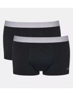 Pánské boxerky GO ABC 2.0 Hipster 2P - BLACK - černé 0004 - SLOGGI