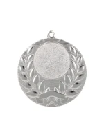 Obecná stříbrná medaile s prostorem pro emblém 25 mm - ocelová medaile