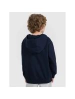 Chlapecká nepruhovaná mikina s kapucí 4F 4FJRMM00TSWSM2482-31S