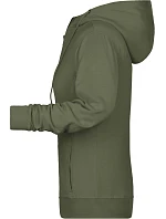 Daiber 8025 Dámská mikina s kapucí 02.8025 olive Daiber 8025 Dámská mikina s kapucí 02.8025 olive