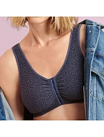 Chirurgická podprsenka Hazel zapínání vpředu 5765X steel grey - Anita Care Chirurgická podprsenka Hazel zapínání vpředu 5765X steel grey - Anita Care