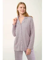 Vamp - Pyžamo s knoflíky 21497 - Vamp Vamp - Pyžamo s knoflíky 21497 - Vamp