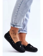 Dámské semišové mokasíny černé Si Passione Dámské semišové mokasíny černé Si Passione