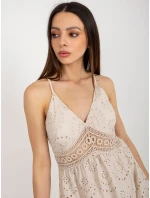 TW SK BI 8971 šaty.99 béžová TW SK BI 8971 šaty.99 béžová