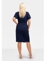 Dámské šaty SA958 modré - Karko