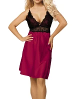 Dámská košilka Fabien wine - DKAREN Dámská košilka Fabien wine - DKAREN