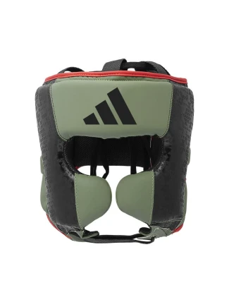 Boxerská helma Adidas COMBAT 50 HG černo-olivová Boxerská helma Adidas COMBAT 50 HG černo-olivová