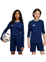 Adidas Entrada 26 dětské tričko s dlouhým rukávem tmavě modré KF5877 Adidas Entrada 26 dětské tričko s dlouhým rukávem tmavě modré KF5877