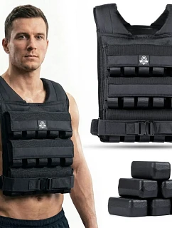 30kg posilovací vesta s kladkami W30B | DBX Bushido