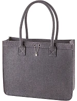 Halfar 1807556 Plstěná nákupní taška „ModernClassic“ 47.7556 anthracite Halfar 1807556 Plstěná nákupní taška „ModernClassic“ 47.7556 anthracite