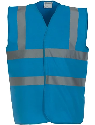 Yoko HVW 100 Hi-Vis bezpečnostní vesta 79.W100 sapphire
