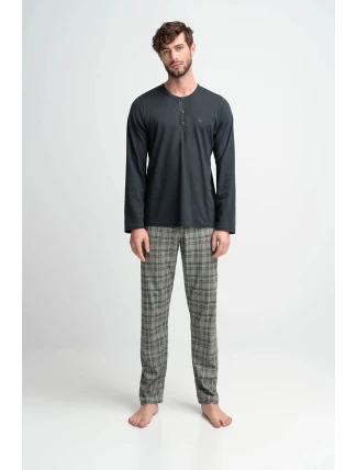 Vamp - Pohodlné dvoudílné pánské pyžamo 15955 - Vamp