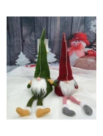 DEKORATIVNÍ TRPASLÍK 30+15CM ZELENÝ