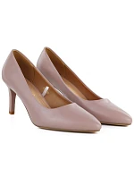 Dámské lodičky na jehlovém podpatku levandulové barvy Sergio Leone 1336