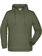Daiber JN 796 Pánská mikina s kapucí 02.0796 olive