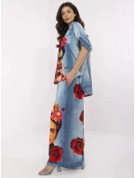 Kalhoty DHJ SP 19183 5.78 modrá