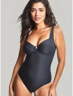 Dámské jednodílné plavky Swimwear Marianna Balcony Swimsuit SW1590 černé - Panache