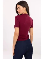 Svetr s krátkým rukávem  model 219594 Factory Price