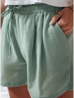 Dámské šortky RELAX TIME green FashionStreet SY0461 Dámské šortky RELAX TIME green FashionStreet SY0461