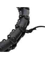 Hula Hop set HHW11 BLACK s výstupky a závažím + opasek BR163 BLACK PLUS SIZE HMS Hula Hop set HHW11 BLACK s výstupky a závažím + opasek BR163 BLACK PLUS SIZE HMS