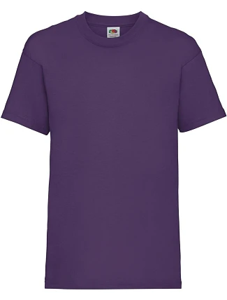 Fruit of the Loom Kids Valueweight T Dětské tričko 16.1033 purple