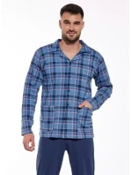 Cornette pyžamo 114/68 M-2XL pánské pyžamo na zip