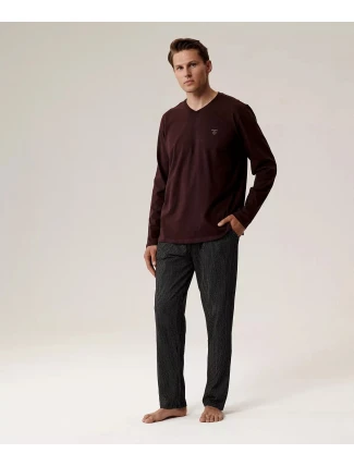 Pyžamo Atlantic NMP-389 long/r S-2XL pánské Pyžamo Atlantic NMP-389 long/r S-2XL pánské