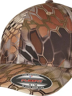 Flexfit 6277KR 6 panelová kšiltovka "Kryptek" 55.77KR highlander