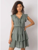 TW SK BI 26594.36P khaki šaty